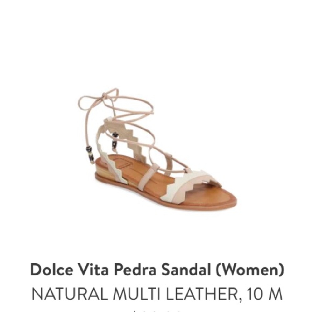 Dolce Vita Pedra Sandal in Natural Multi